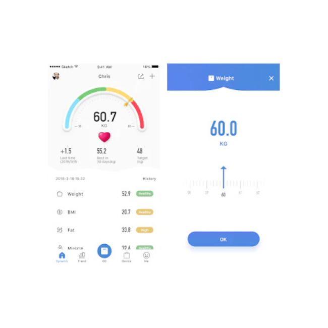 Smart Digital Bluetooth Weight