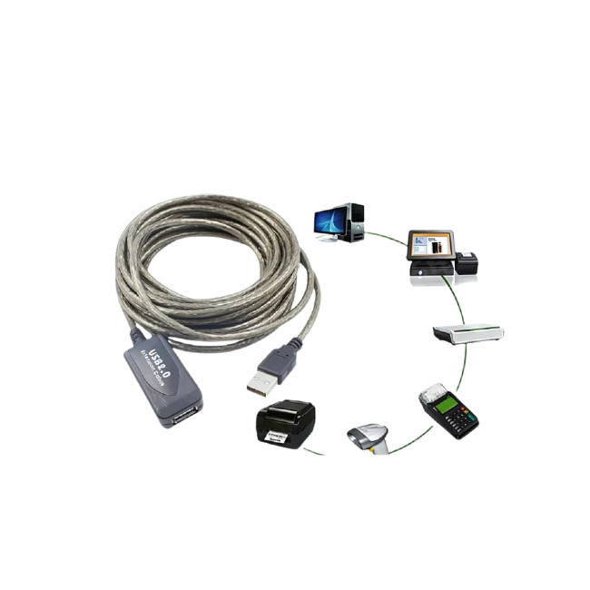 15m USB 2.0 Data Extension Cable